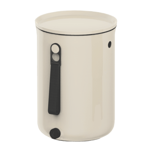 Bokashi Organko 2 cream white - kitchen bokashi composter
