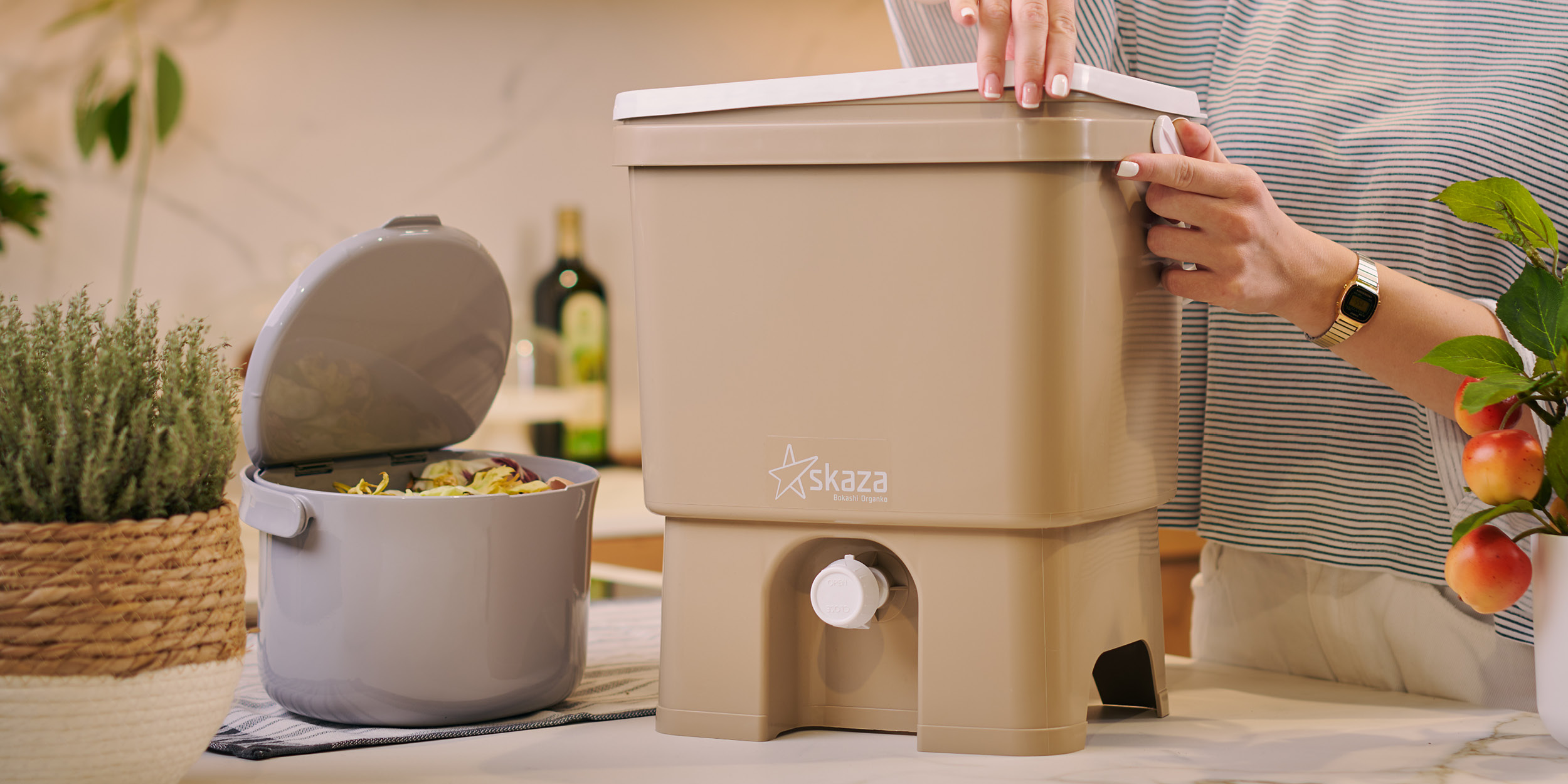 Kitchen Food Waste Bin